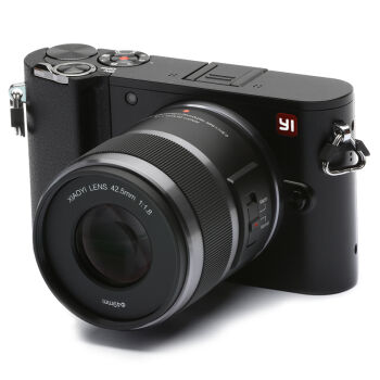 小蚁(YI)微单相机人像镜头套装黑色 型号M1 人